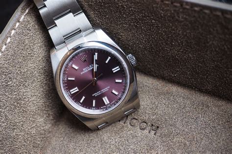 rolex oyster perpetual spotting.